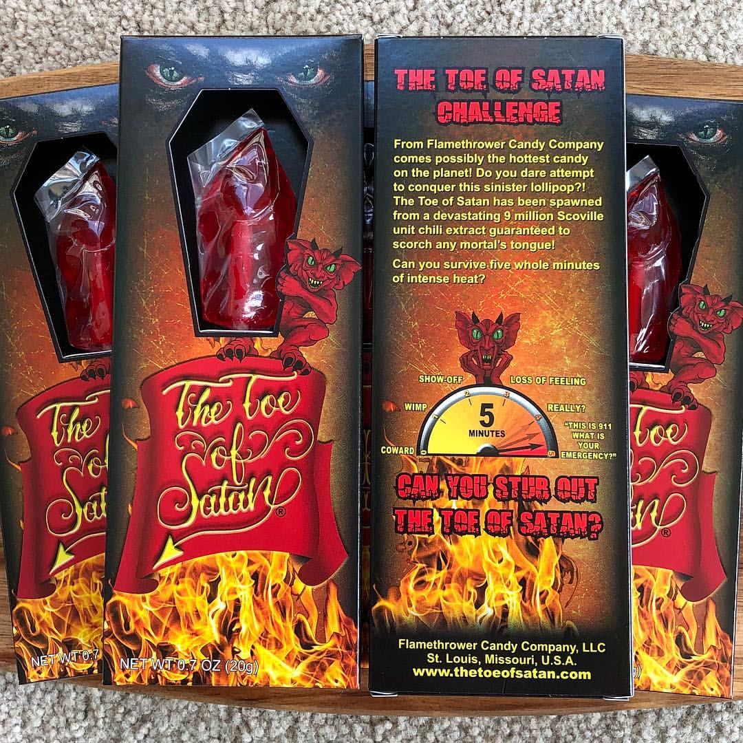 Toe of Satan Lollipop