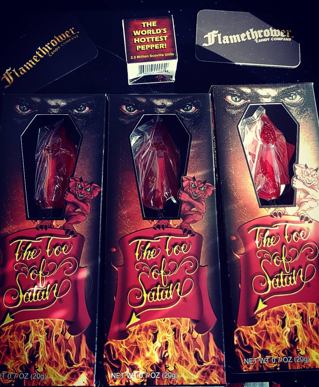 Toe of Satan Lollipop