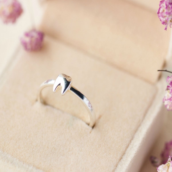 Tooth Charm Ring