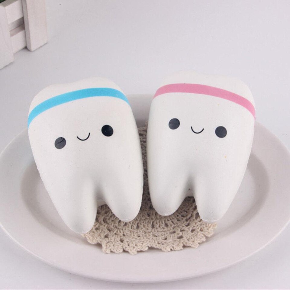 Tooth Squishy Stress Reliever Toy