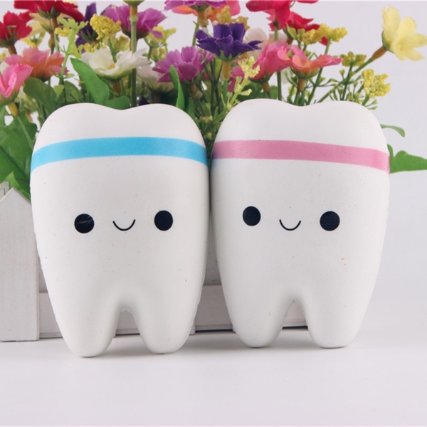 Tooth Squishy Stress Reliever Toy