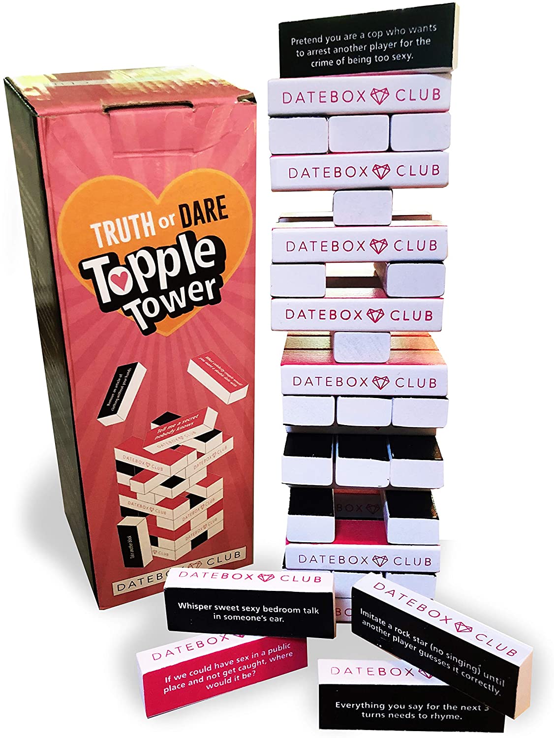 Topple Tower Stacking Game for Couples