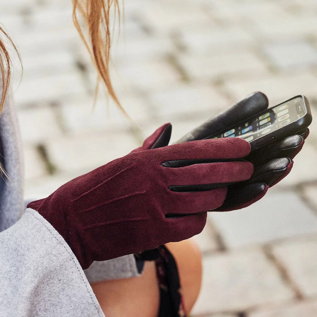 Touchscreen Leather Gloves