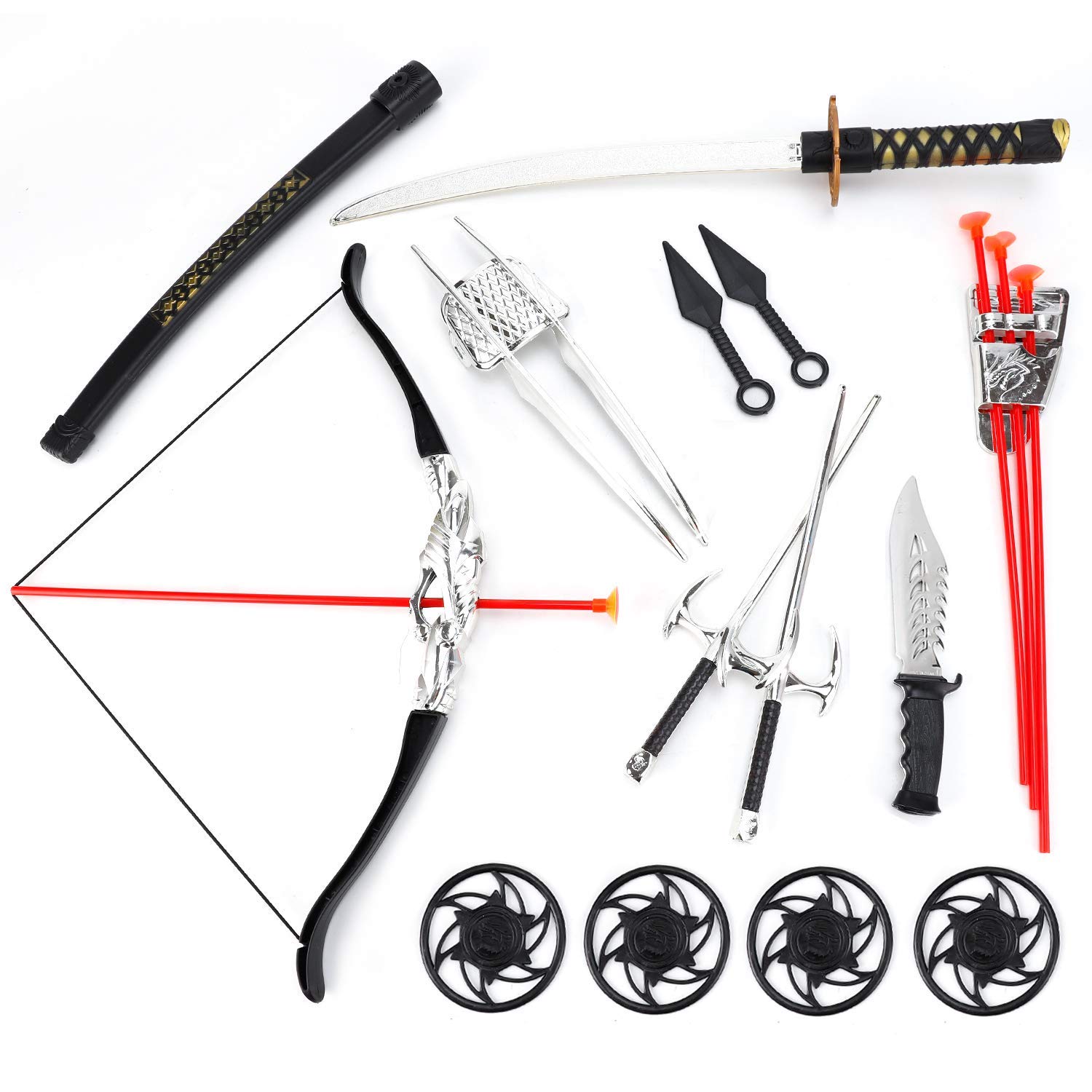 Toy Ninja Weapons Set for Kids 