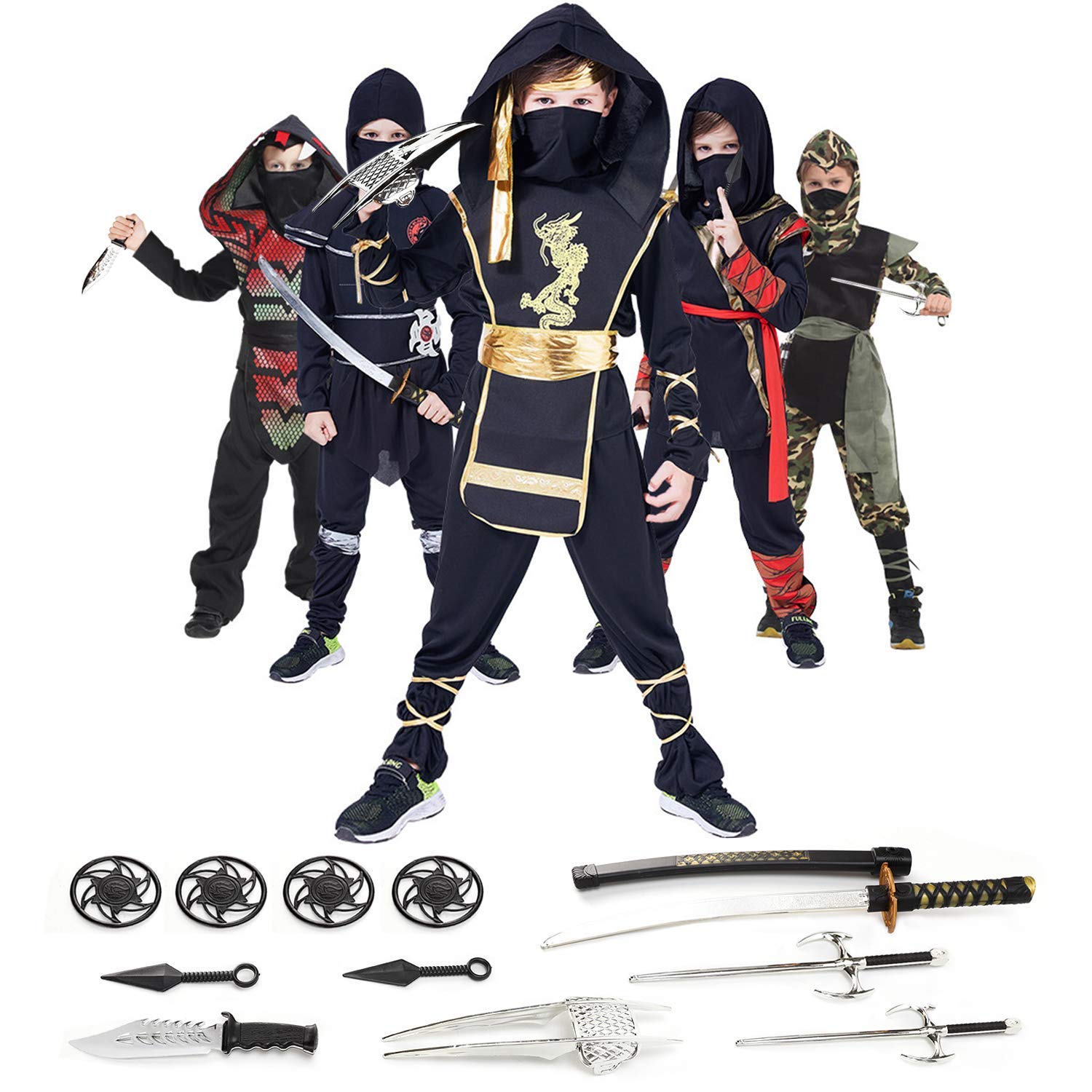 Toy Ninja Weapons Set for Kids 
