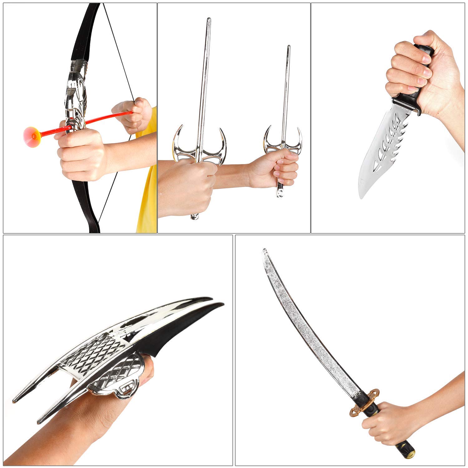Toy Ninja Weapons Set for Kids 