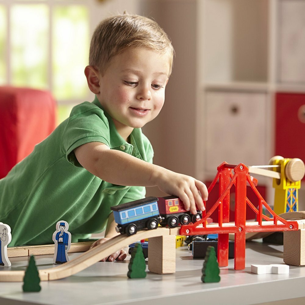 Toy Train Set