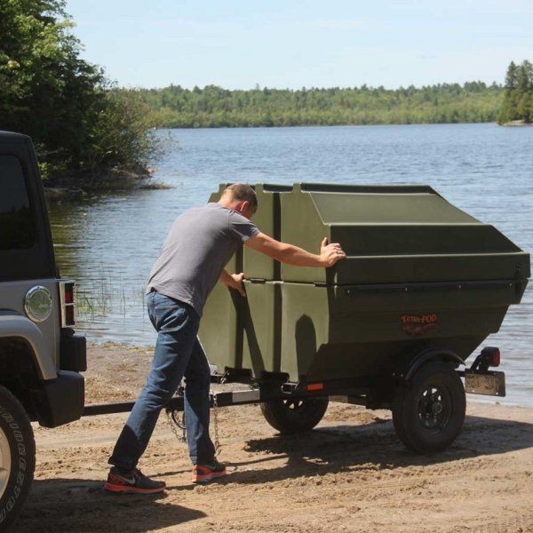 Trailer That Turns Into A Boat