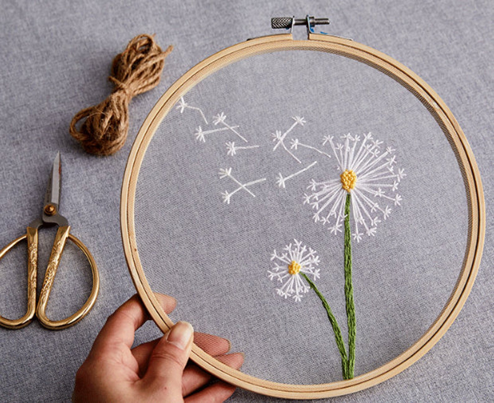 Transparent Embroidery Kit