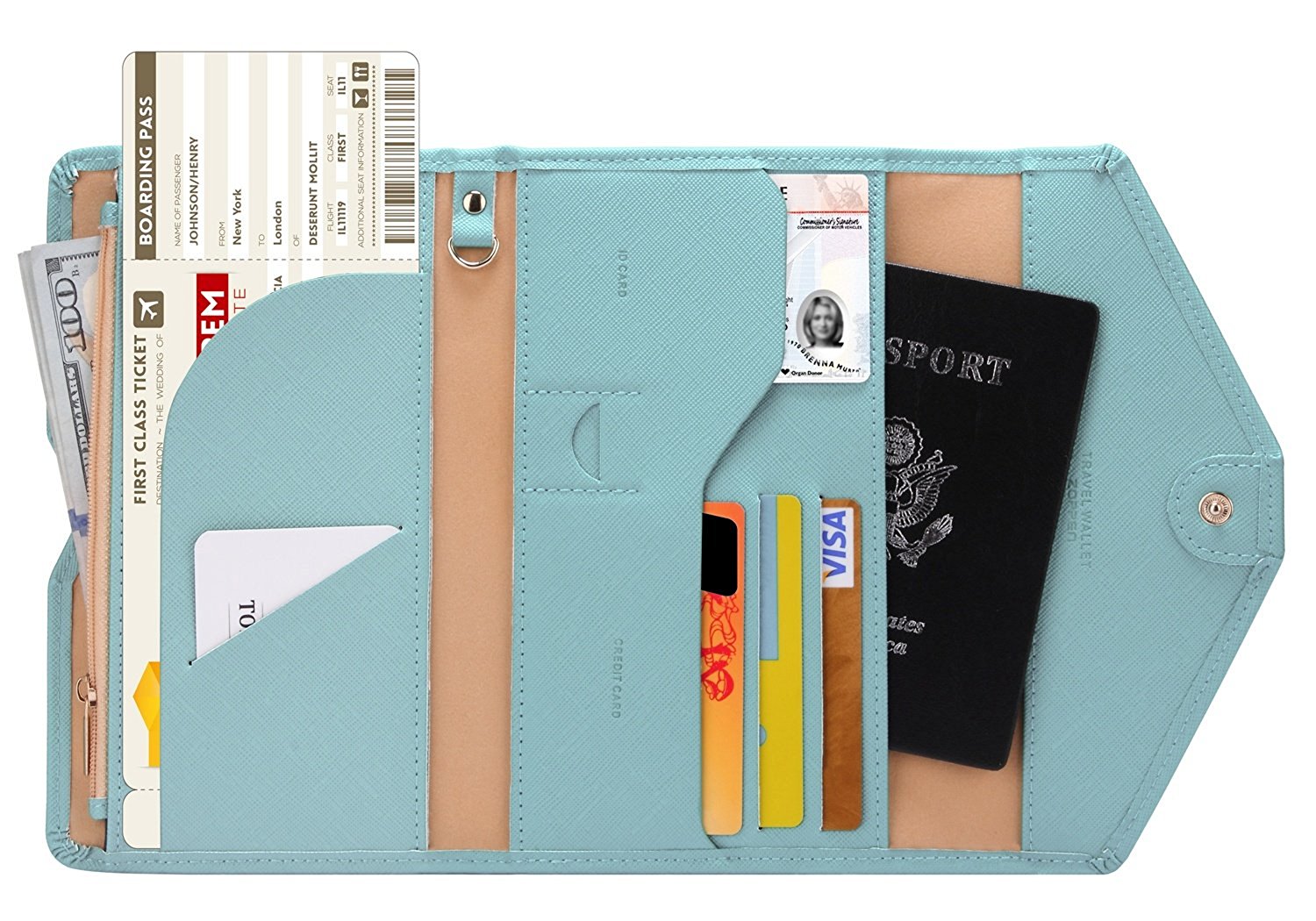 Travel Passport Wallet