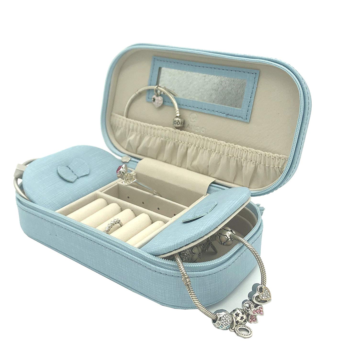 Travel Tassel Jewelry Box Organizer