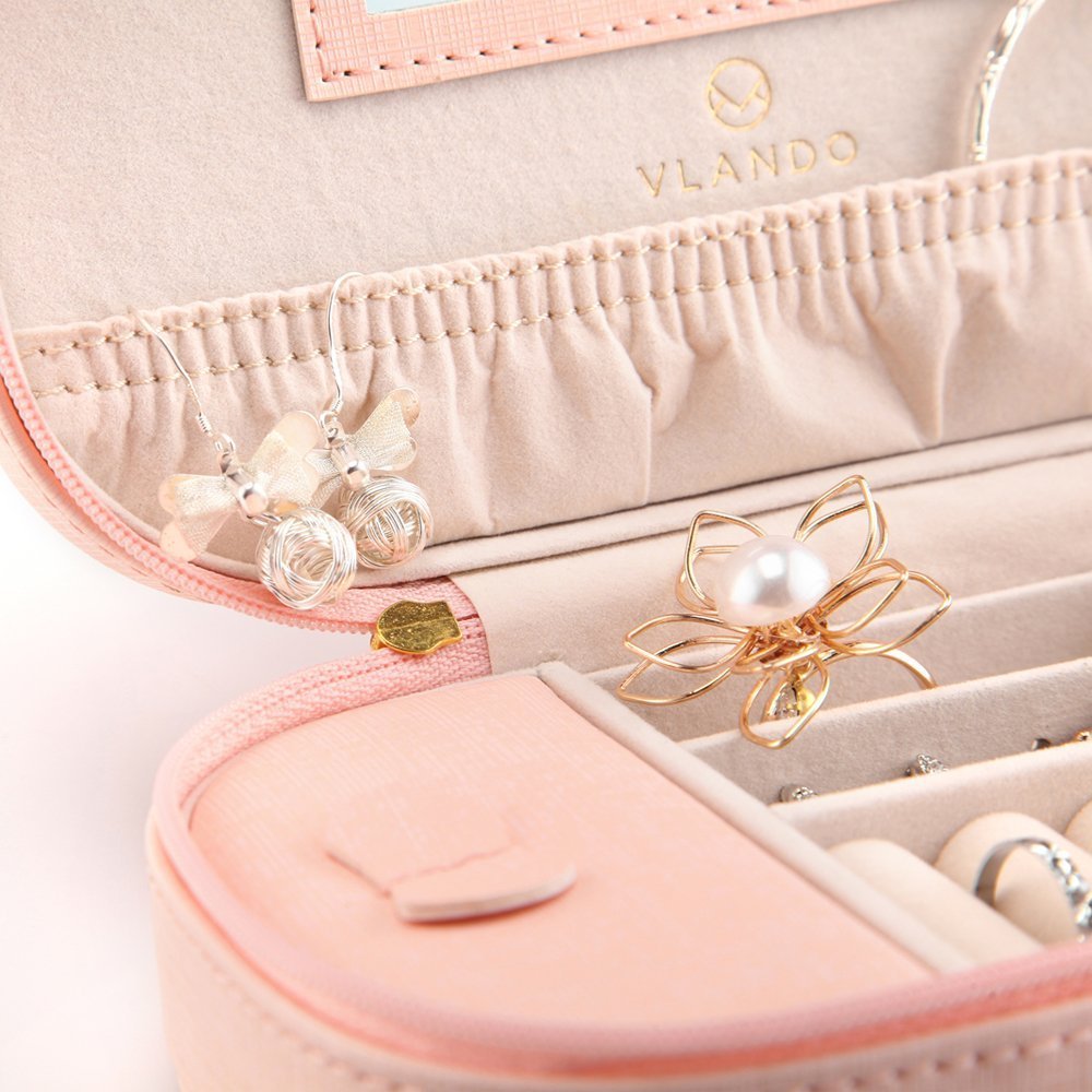 Travel Tassel Jewelry Box Organizer