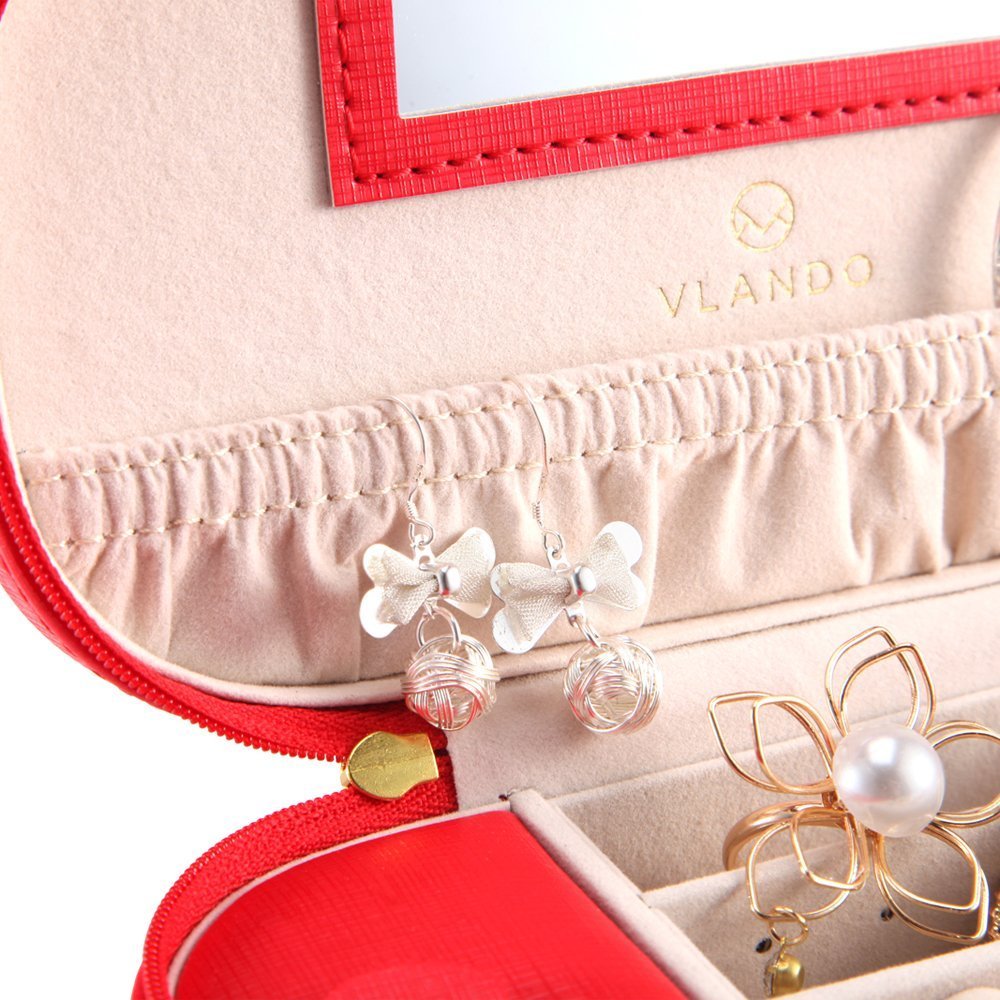 Travel Tassel Jewelry Box Organizer