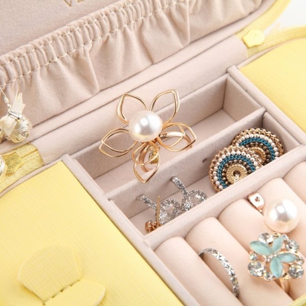 Travel Tassel Jewelry Box Organizer