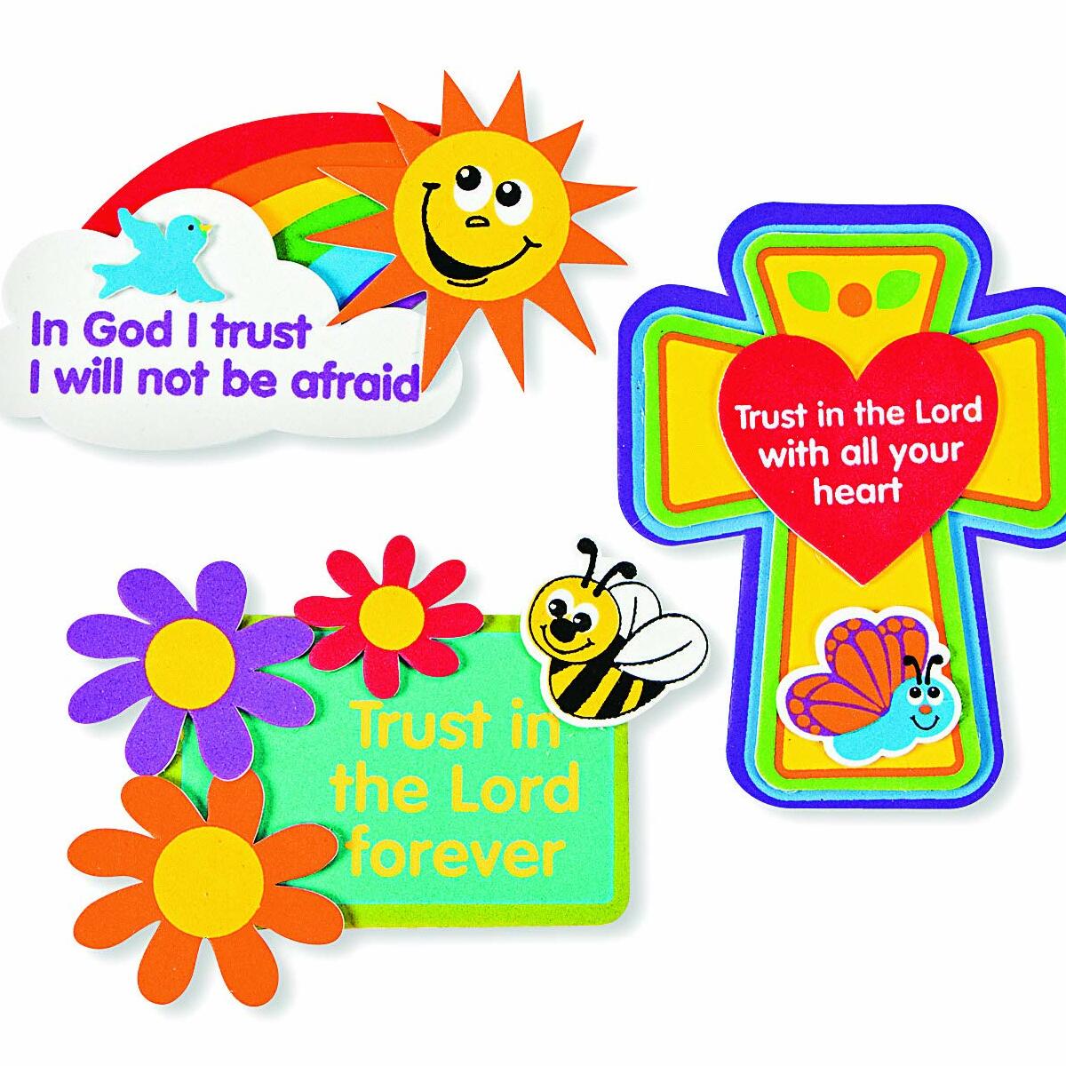 Trust In The Lord Magnet Craft Kit