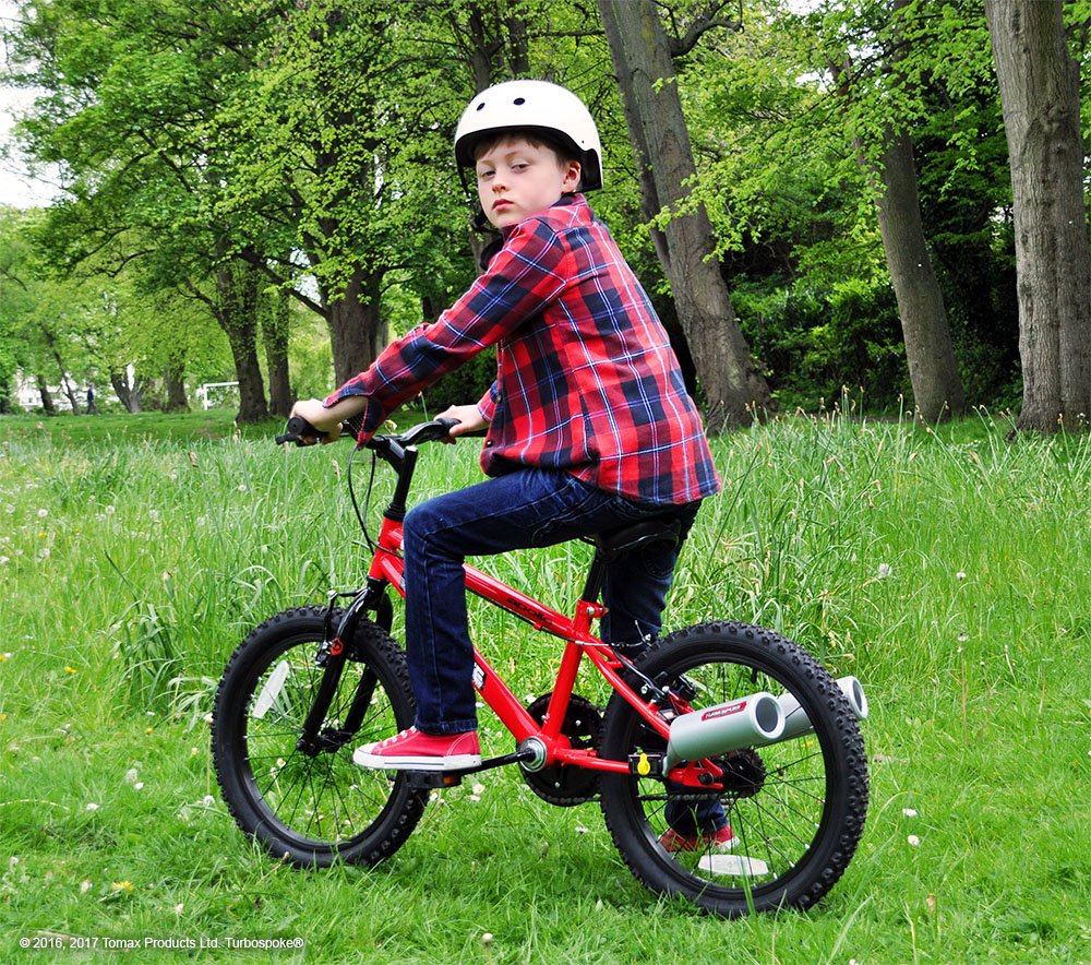 Turbospoke Bicycle Exhaust System