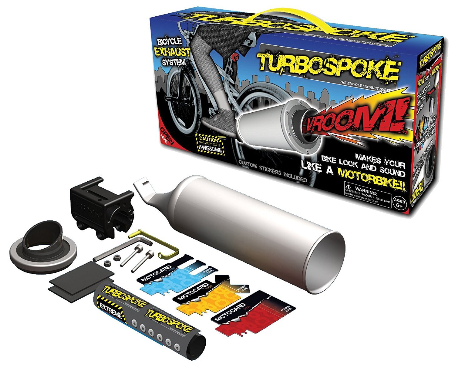 Turbospoke Bicycle Exhaust System