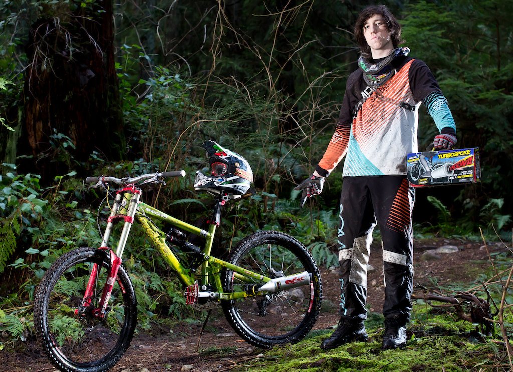 Turbospoke Bicycle Exhaust System