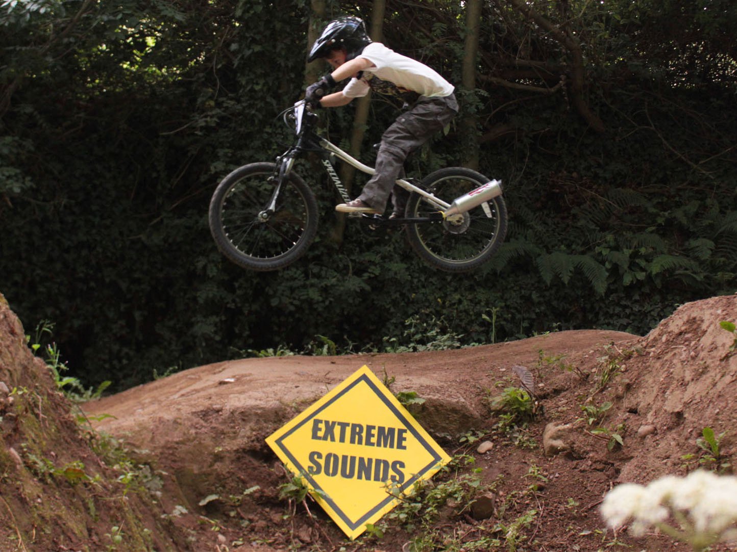 Turbospoke Bicycle Exhaust System