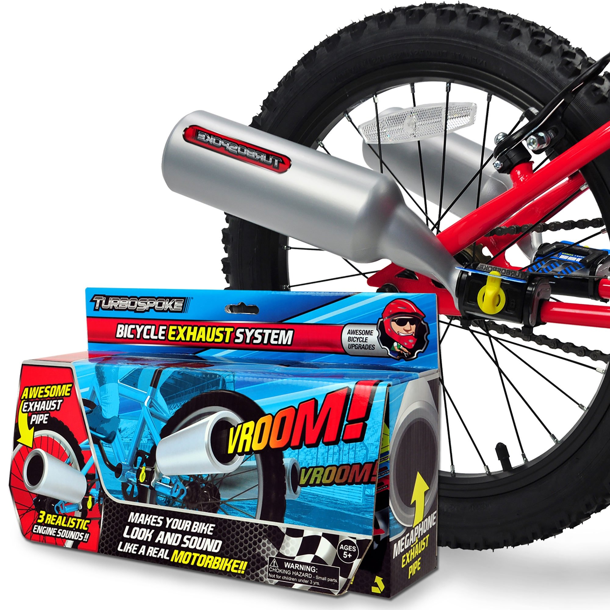 Turbospoke Bicycle Exhaust System