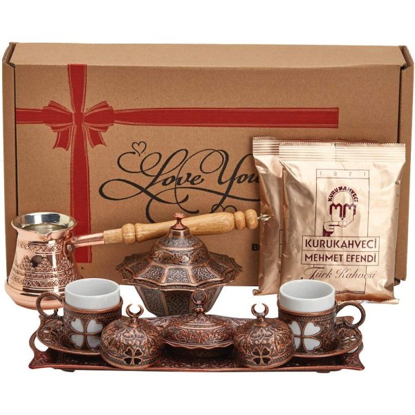 Turkish Coffee Making Serving Gift Set