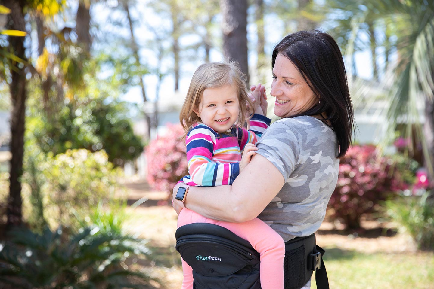 TushBaby Ergonomic Baby Carrier