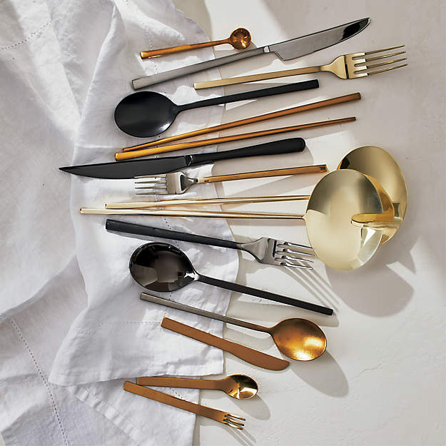 Two-tone Flatware Set