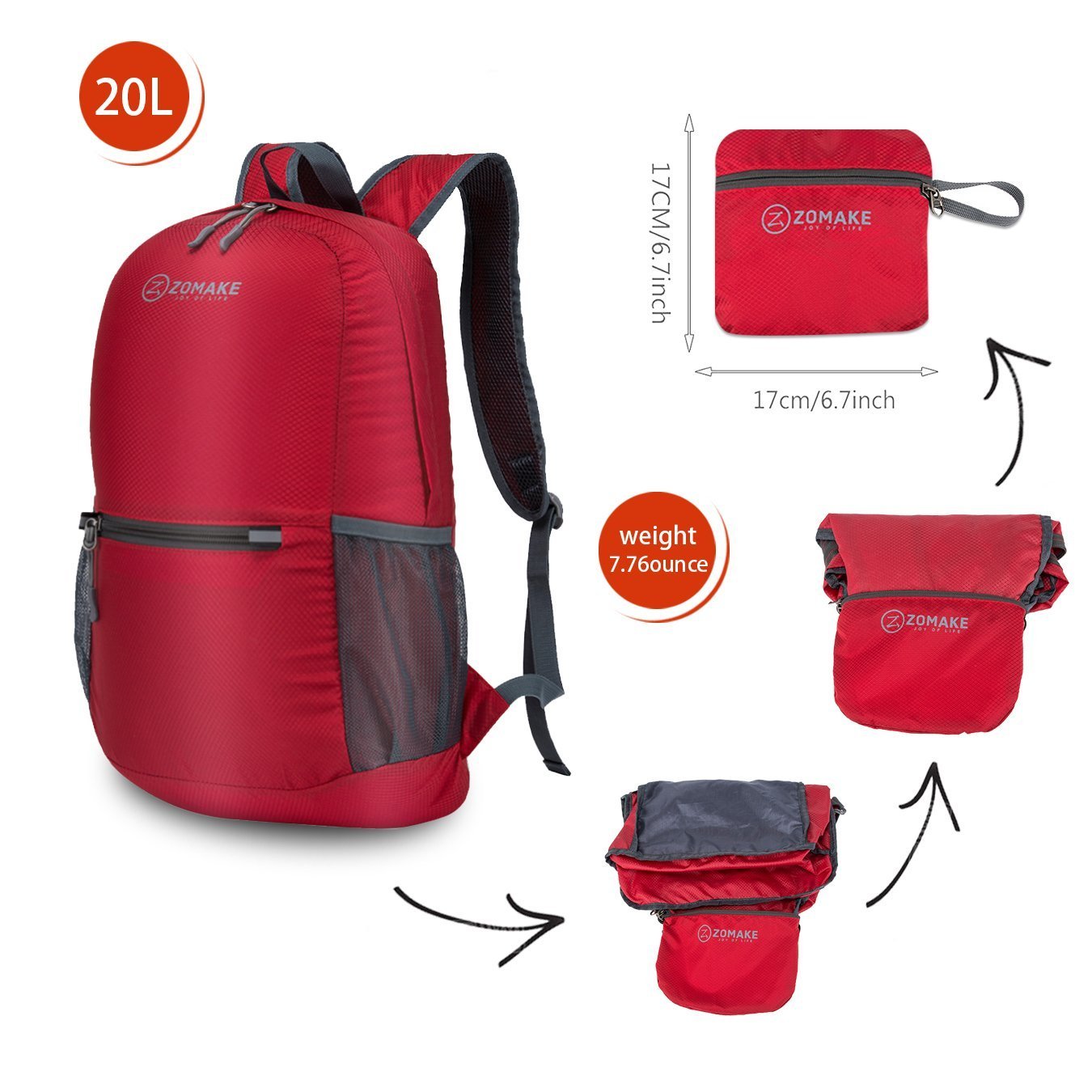 Ultra Lightweight Packable Backpack
