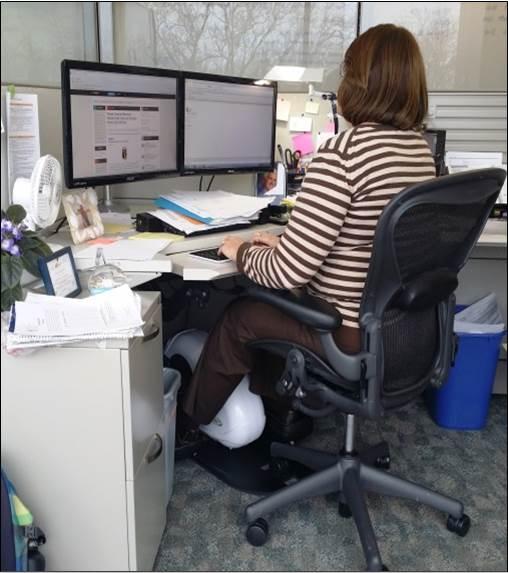 Under-the-desk Cycling Machine 