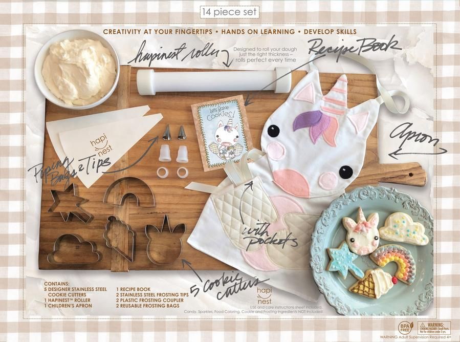  Unicorn Baking Set