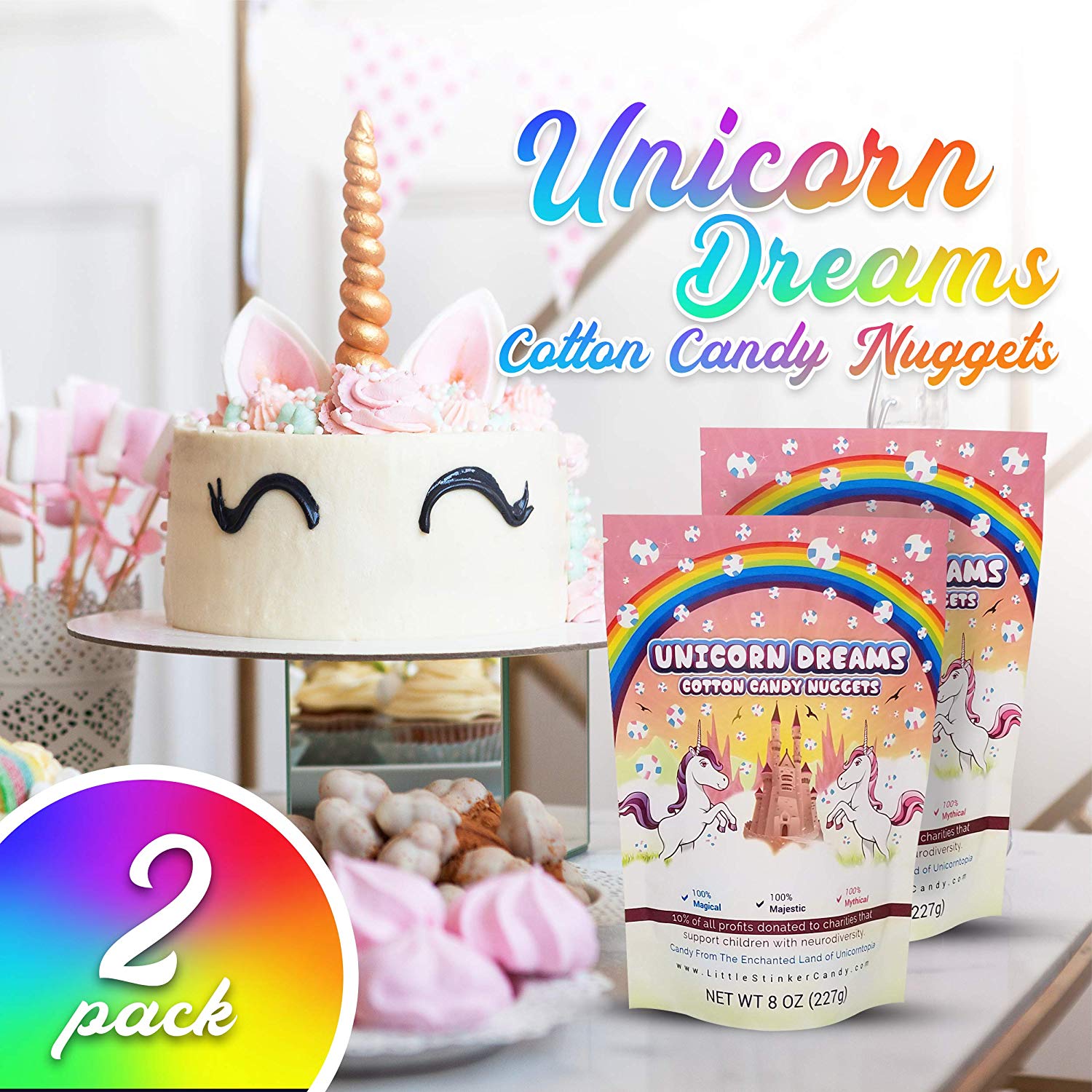 Unicorn Dreams Cotton Candy Nuggets