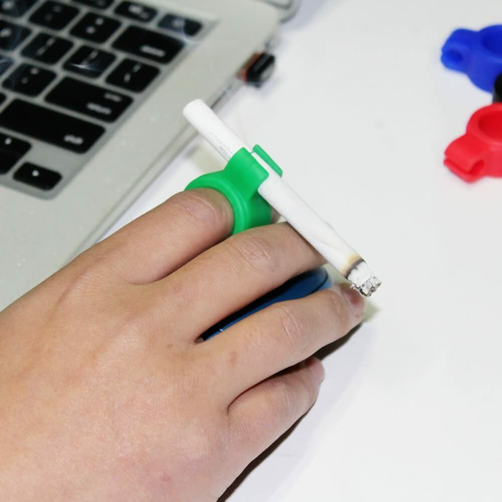 Unisex Cigarette Finger Ring Holder