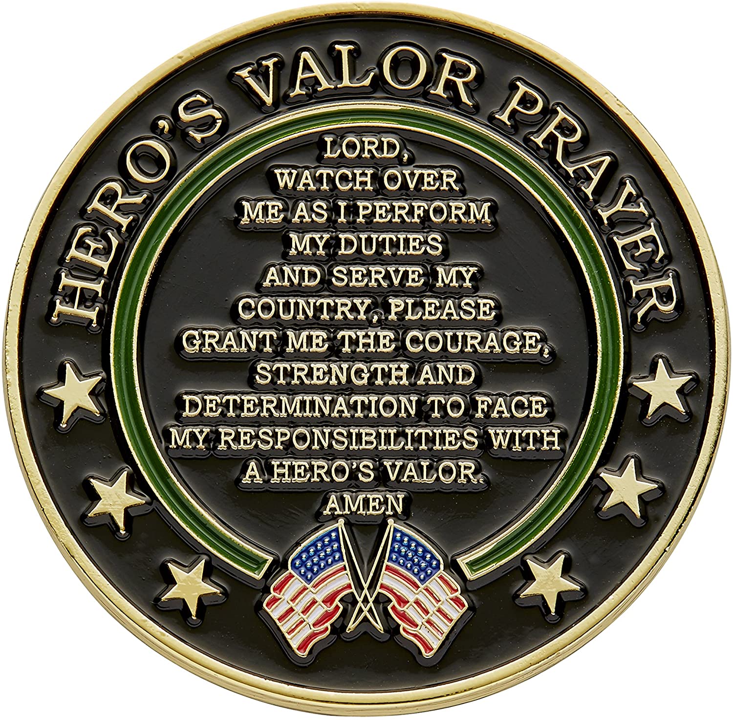 United States Army Coin Prayer