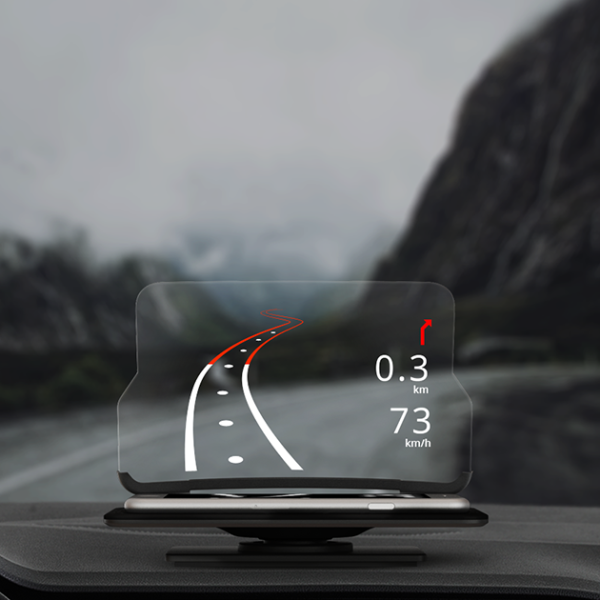 Universal Head-Up Display for GPS Navigation for Any Car