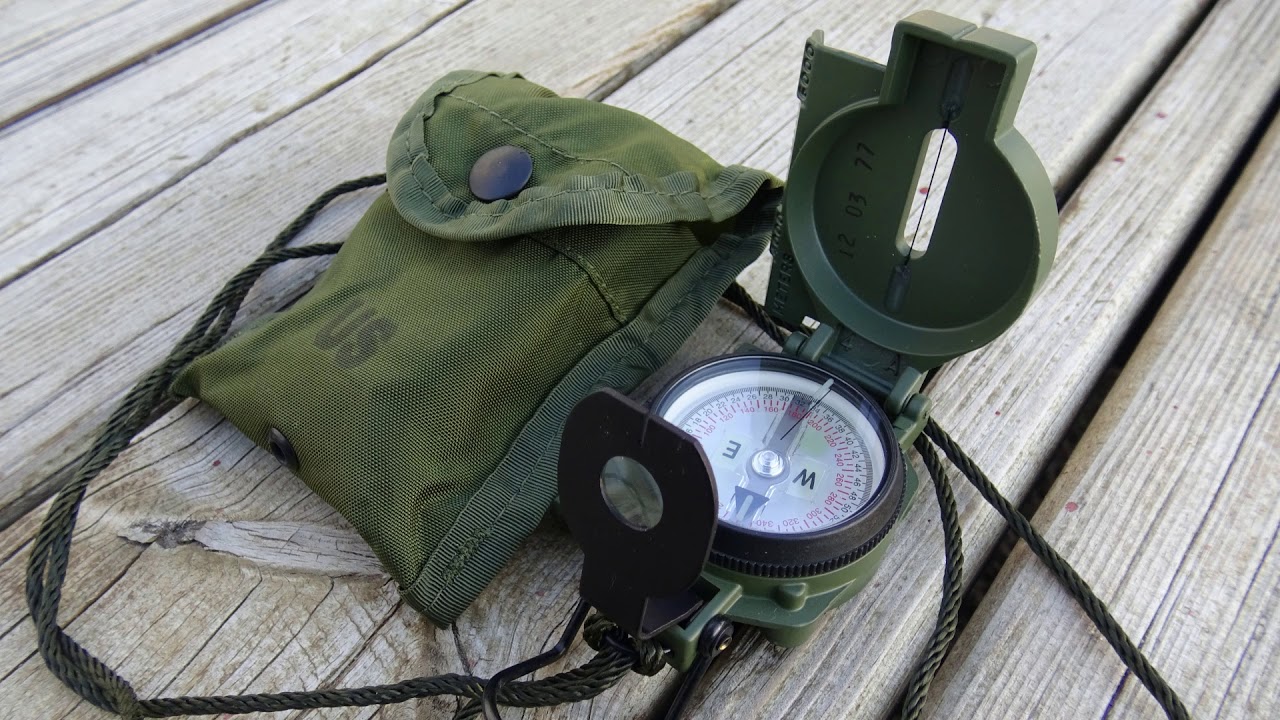 US Military Tritium Lensatic Compass