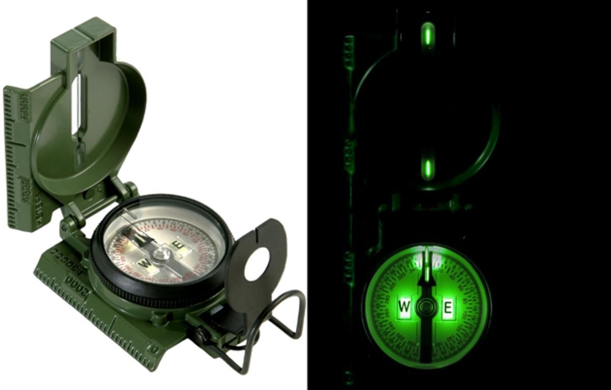 US Military Tritium Lensatic Compass