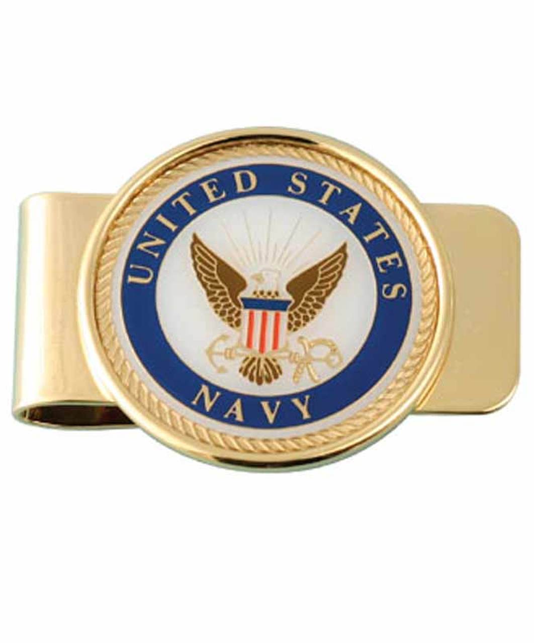 US Navy Logo Money Clip