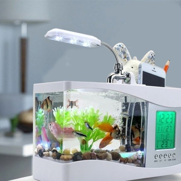 USB Desktop Mini Fish Tank