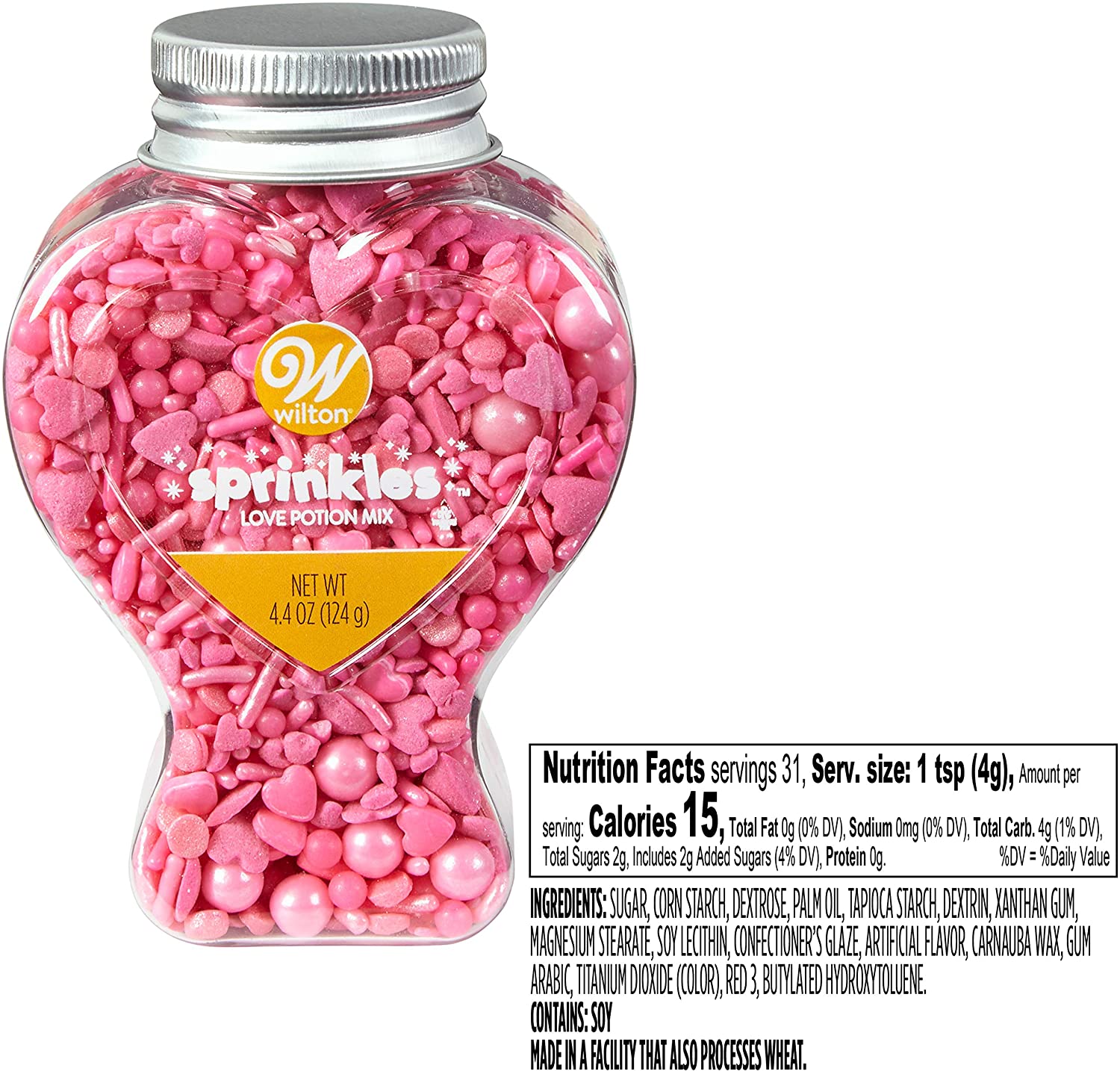 Valentine's Day Glitter Cupcake Decorating Kit