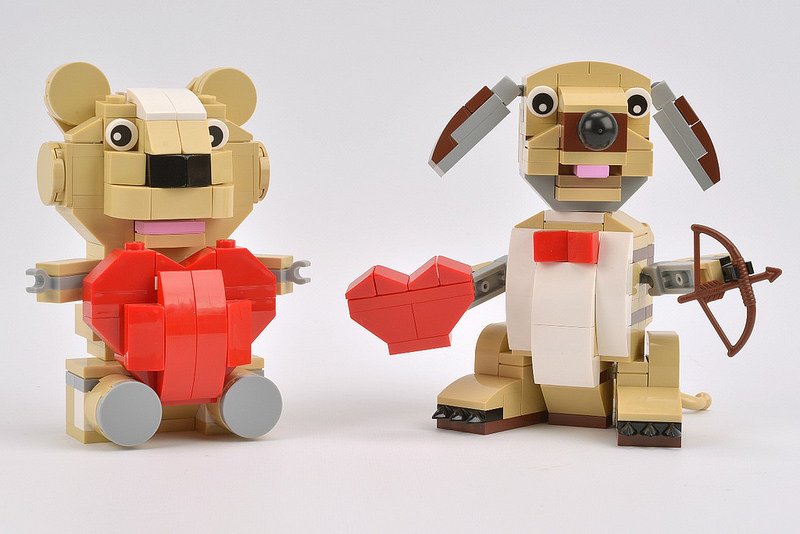 Valentine's Day Lego