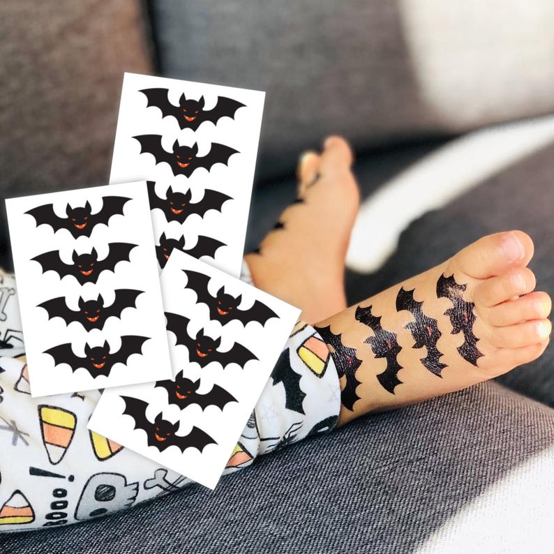 Vampire Bats Temporary Tattoos