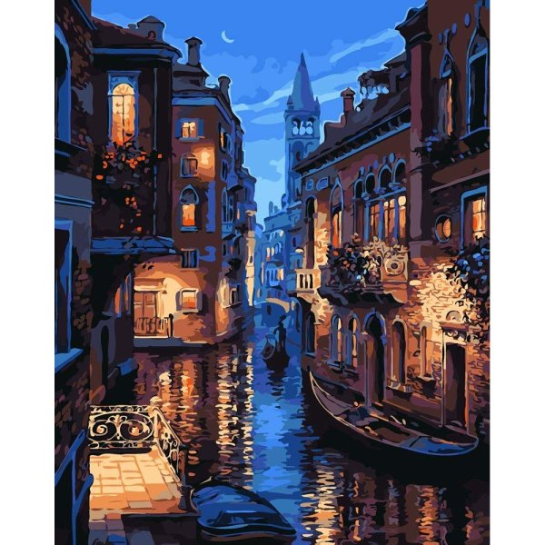 Venice Evening - Paint by Numbers Kit