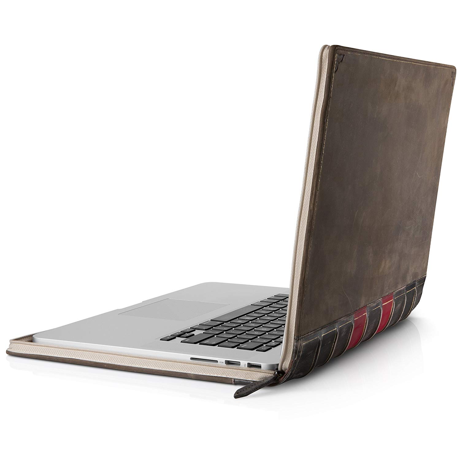 Vintage Leather Book MacBook Сase