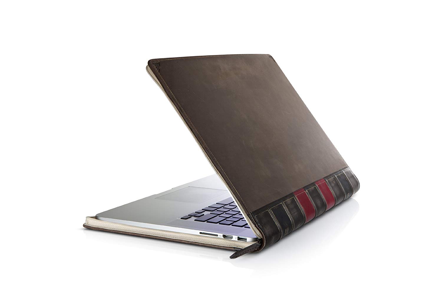 Vintage Leather Book MacBook Сase