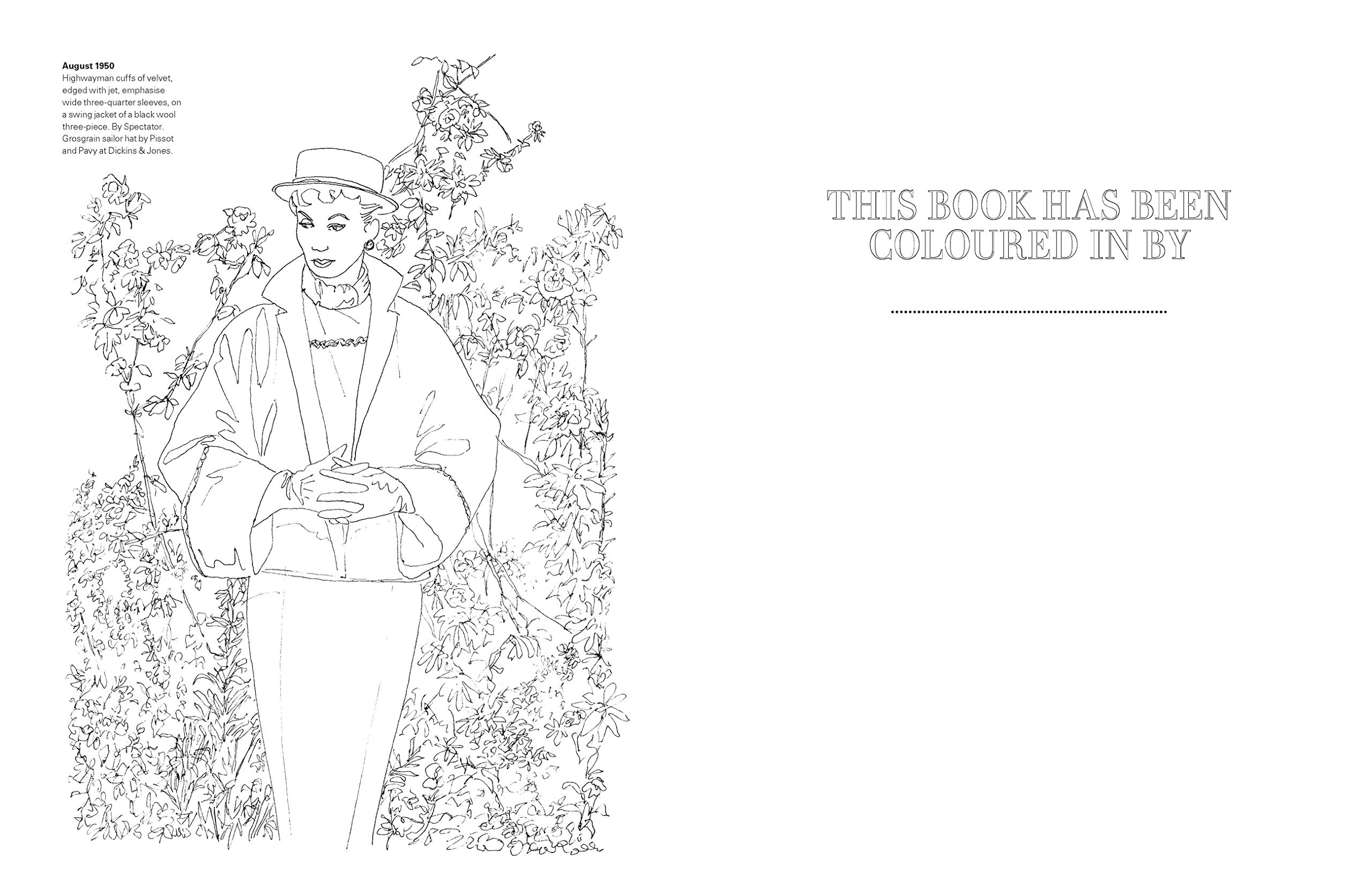 Vogue Colors A to Z: A Fashion Coloring Book