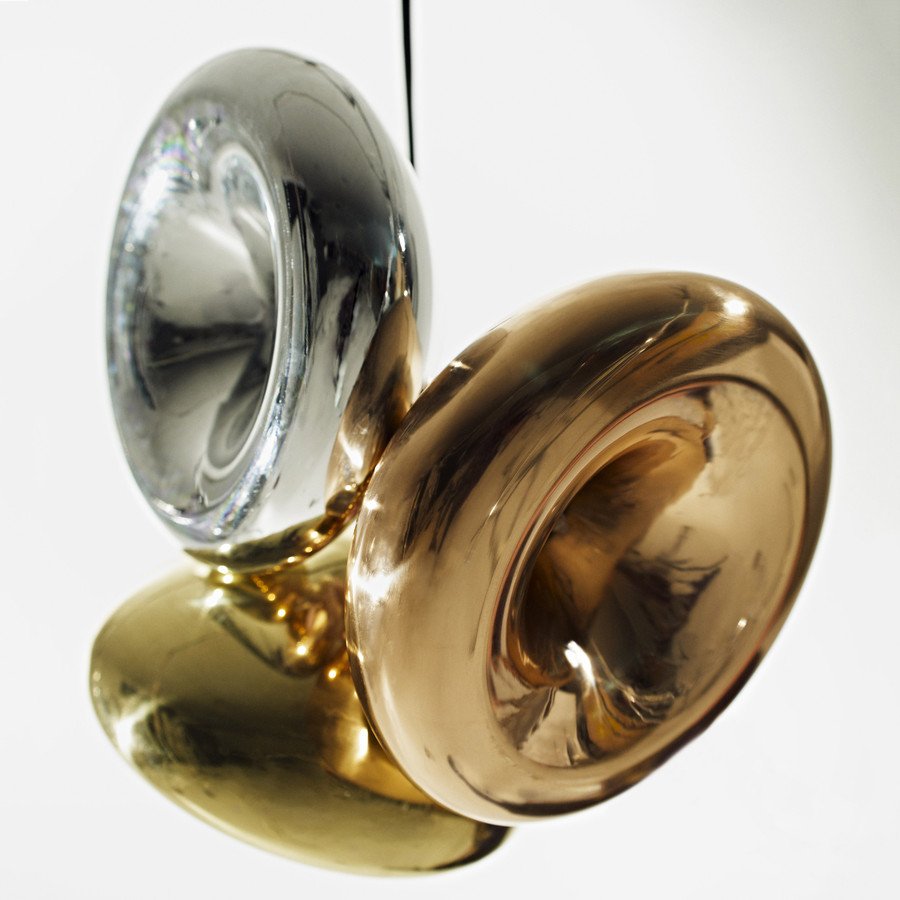 Void Pendant Gold Lamp