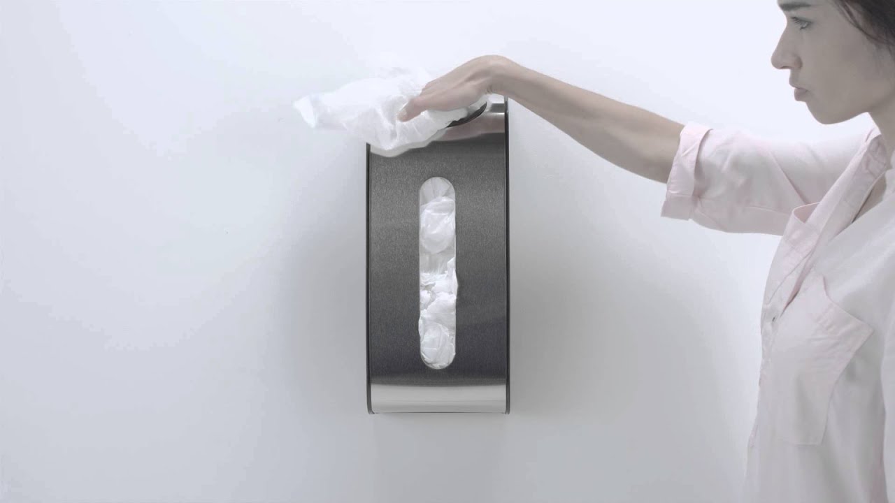 Wall Mounted Grocery Bag Dispenser