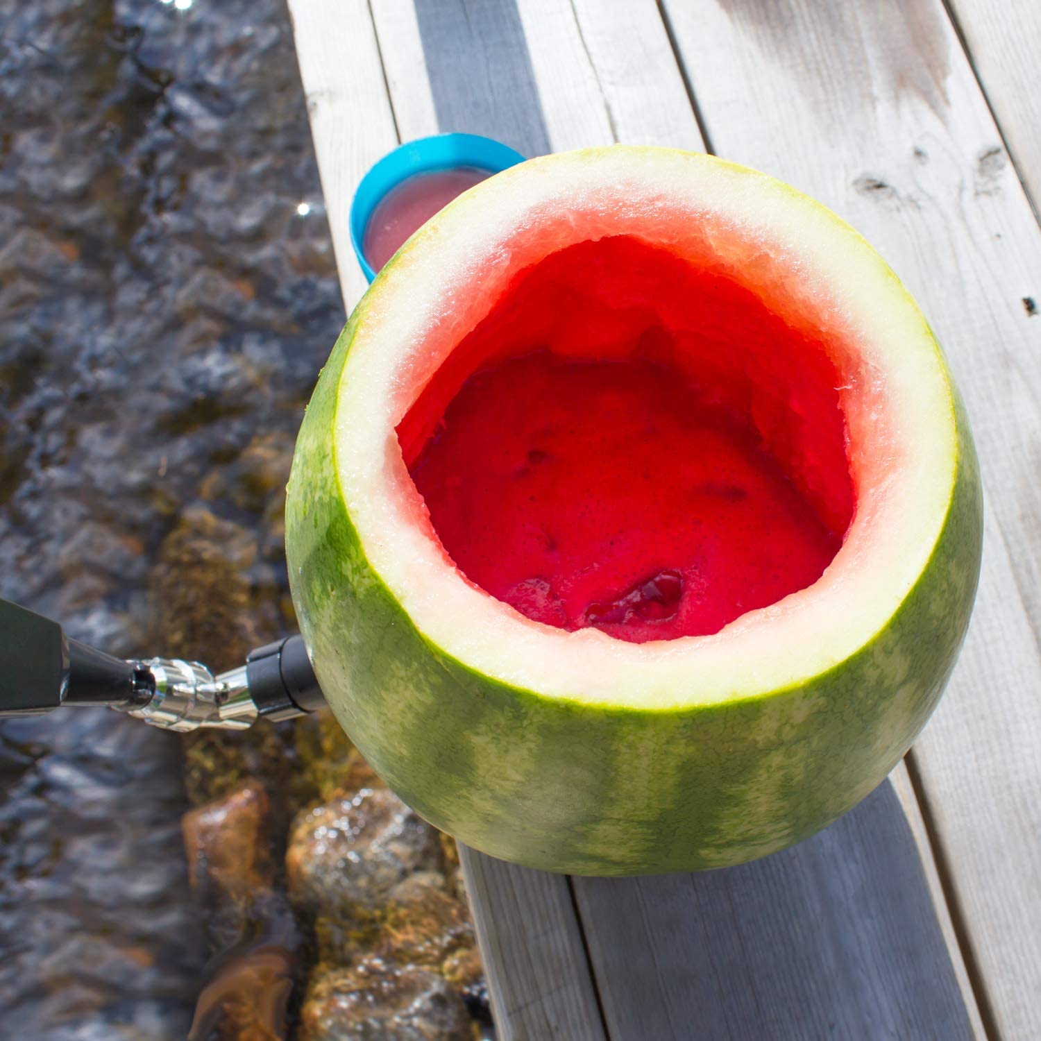 Watermelon To Glass Keg Tap