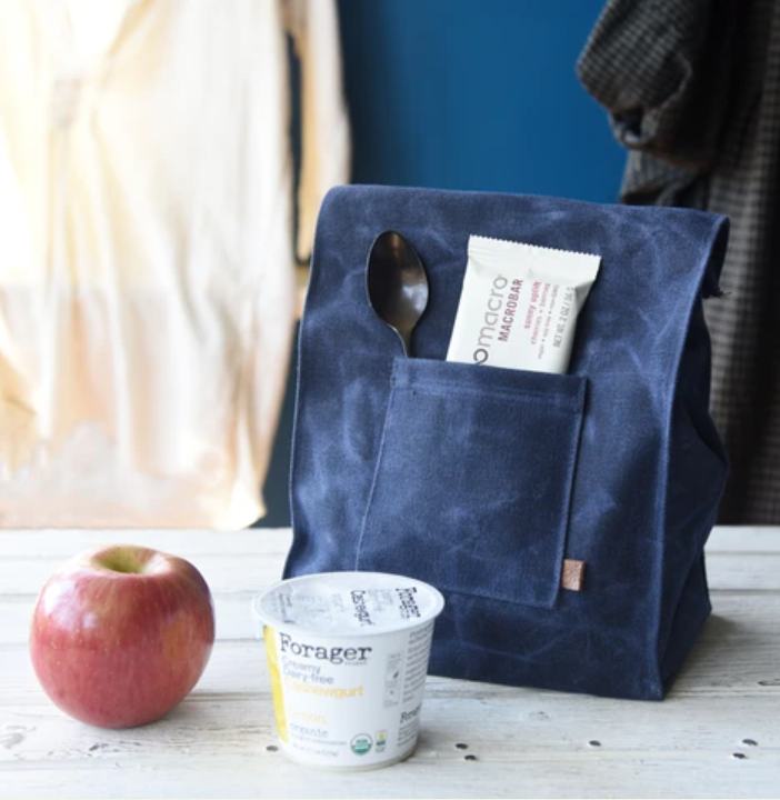 Waxed Canvas Lunch Bag