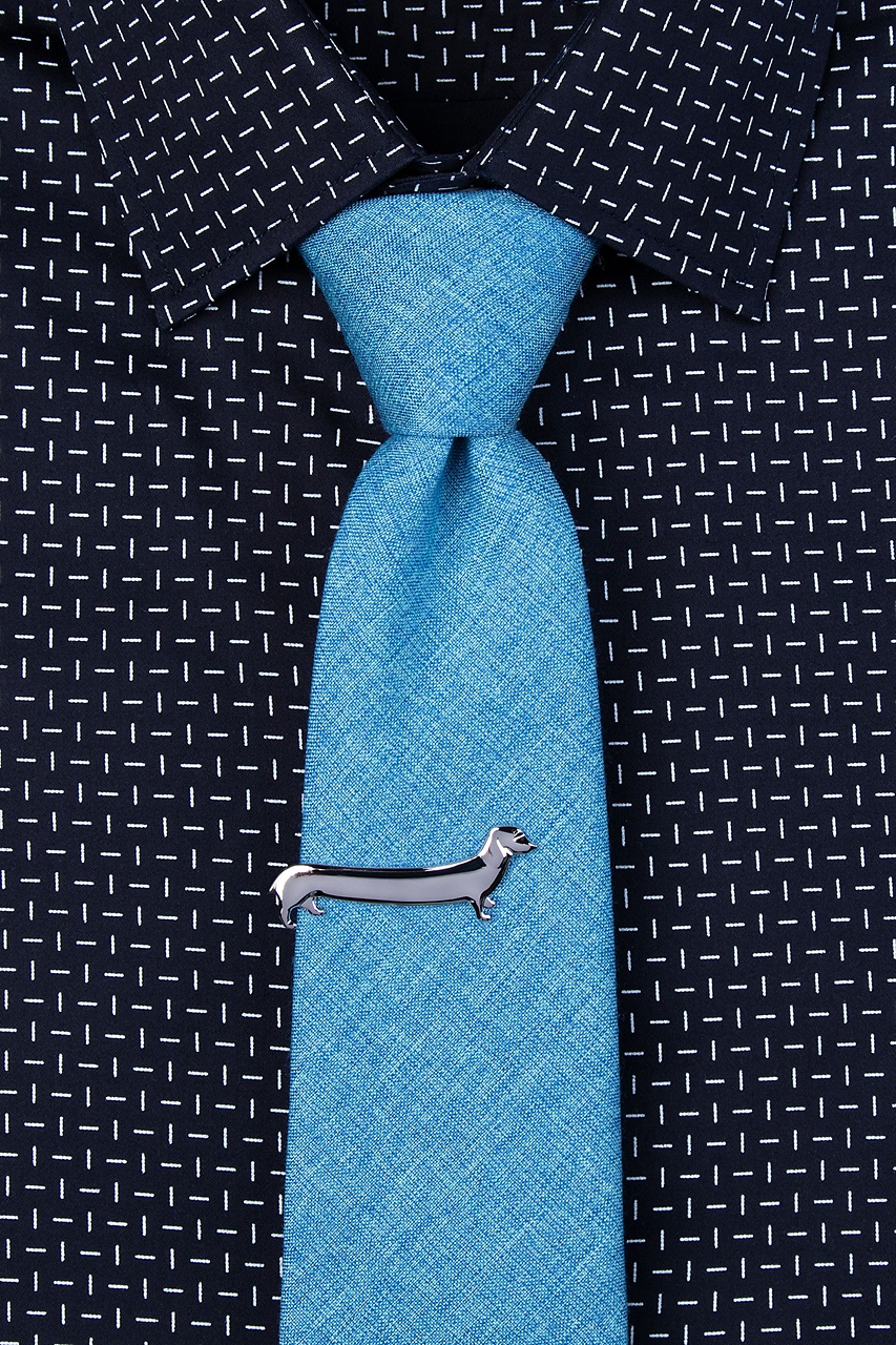 Weiner Dog Tie Bar